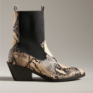 NWT Anthropologie Sleek Western Ankle Boot